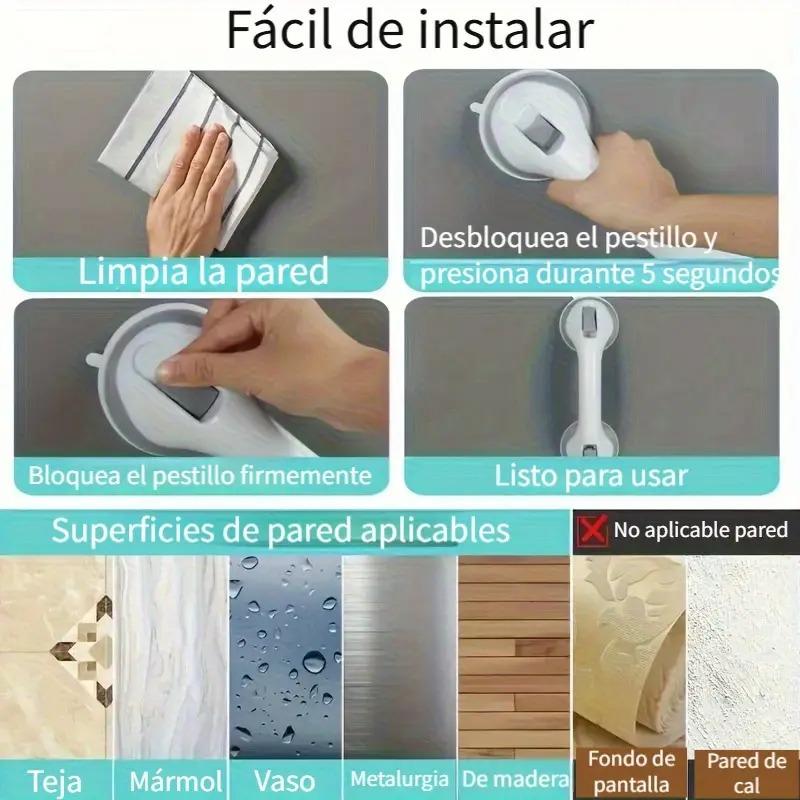 Duchate Con Total Seguridad Barra Antideslizante
