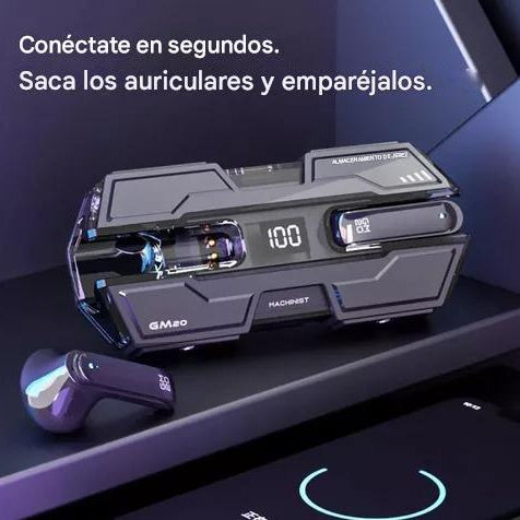 Auriculares Space Ship Inalámbricos Hifi Bluetooth
