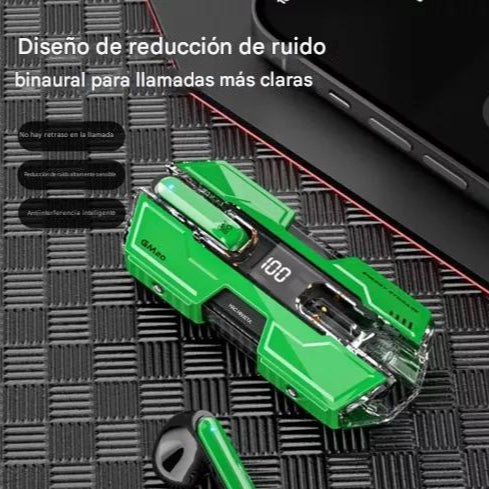Auriculares Space Ship Inalámbricos Hifi Bluetooth