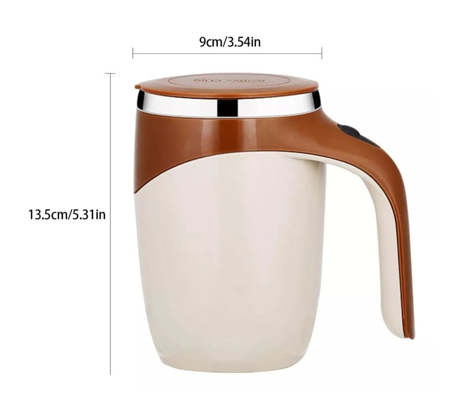 Taza Térmica Batidora Automática
