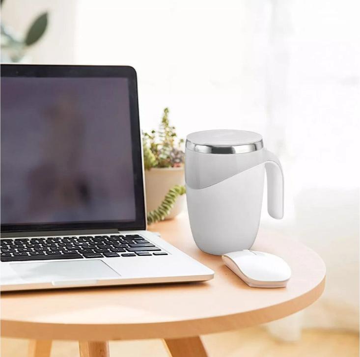 Taza Térmica Batidora Automática