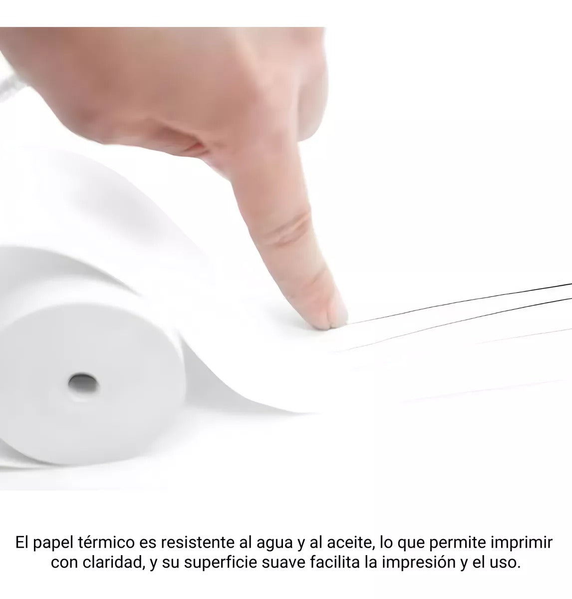 Rollo Repuesto Mini Impresora Térmica x 5 Unidades