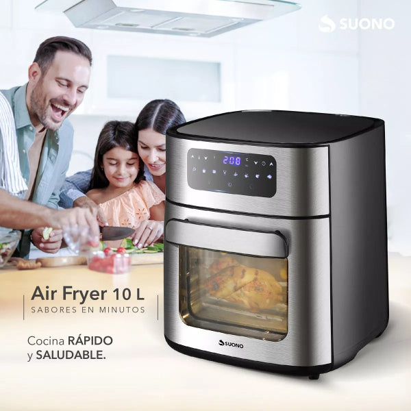Freidora De Aire Suono Air Fryer 10 Lts.