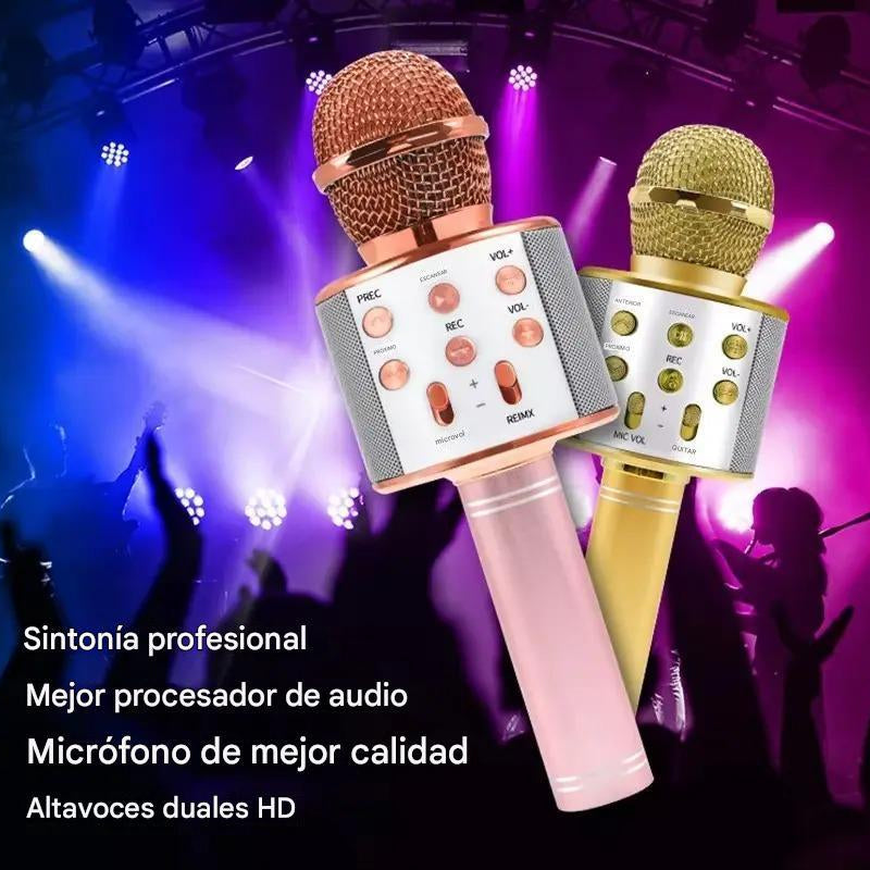 Micrófono Karaoke Bluetooth Parlante