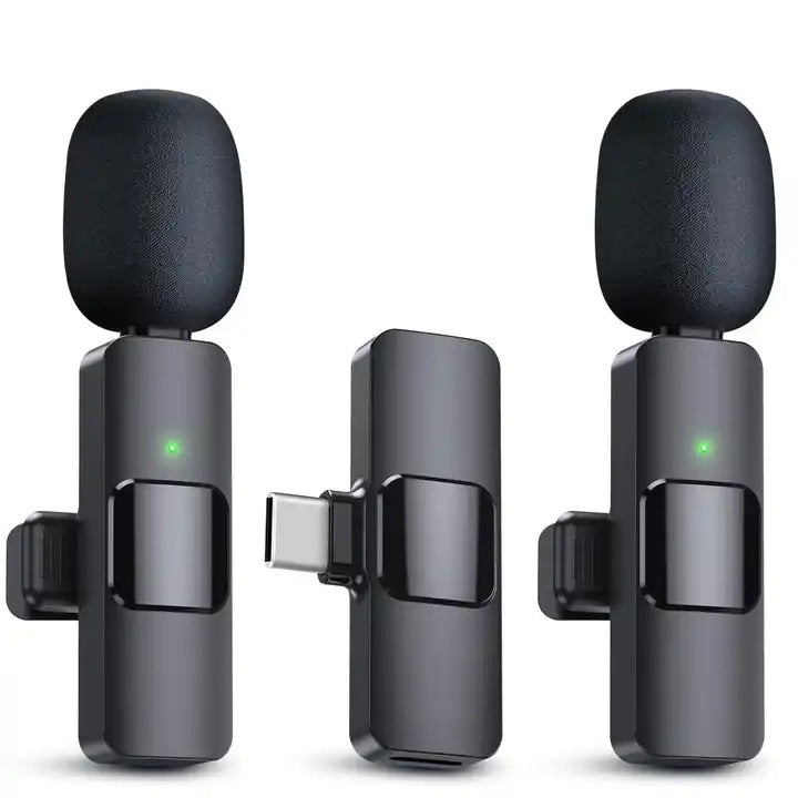Micrófono Corbatero Inalámbrico X2 USB Tipo C Android