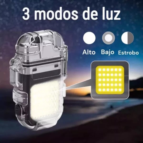 Linterna Led Con Encendedor