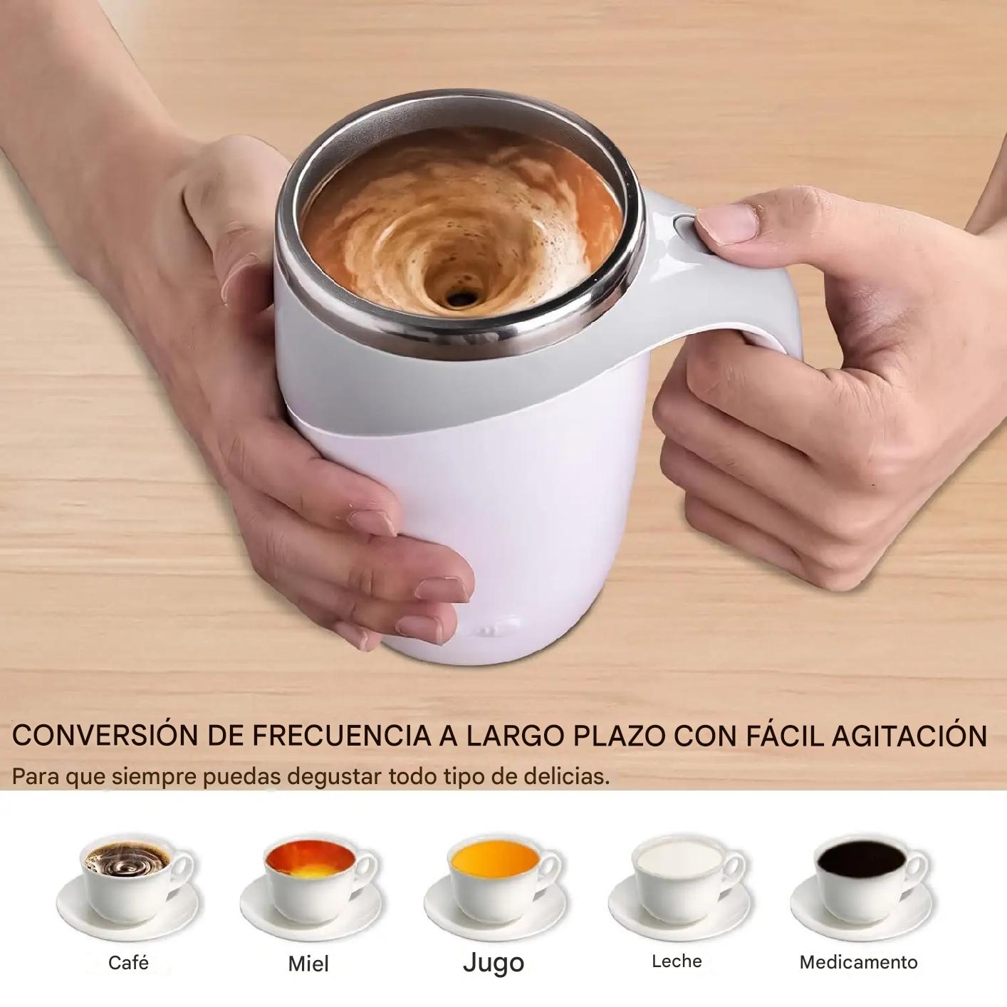 Taza Térmica Batidora Automática
