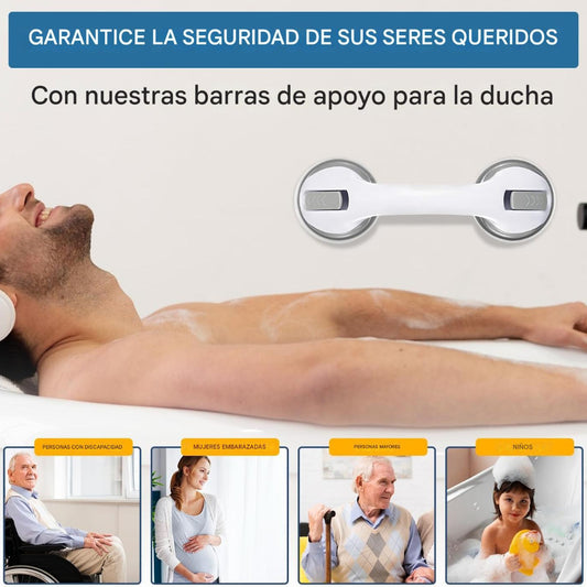 Duchate Con Total Seguridad Barra Antideslizante