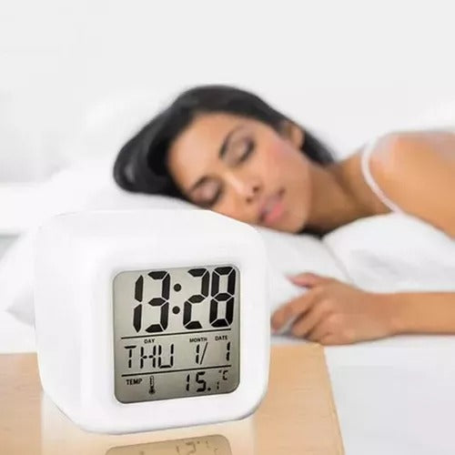 Reloj Digital Despertador Luminoso