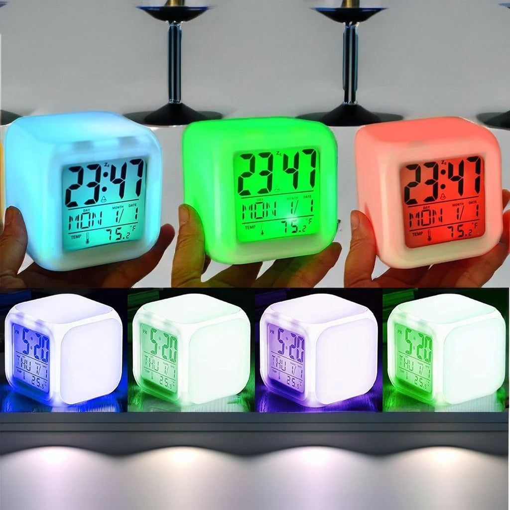 Reloj Digital Despertador Luminoso