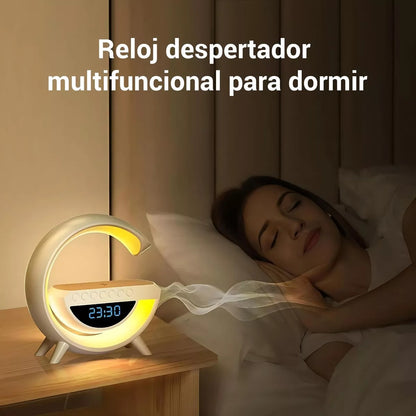 Radio Reloj Despertador Cargador Inalámbrico