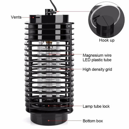 Lampara Luz Uv Matamosquitos Moscas
