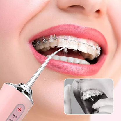 Irrigador Bucal Portátil Limpieza Dental