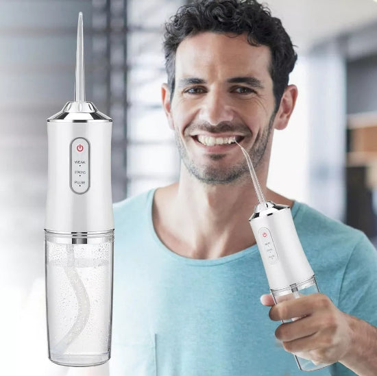 Irrigador Bucal Portátil Limpieza Dental