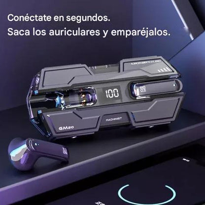 Auriculares Space Ship Inalámbricos Hifi Bluetooth