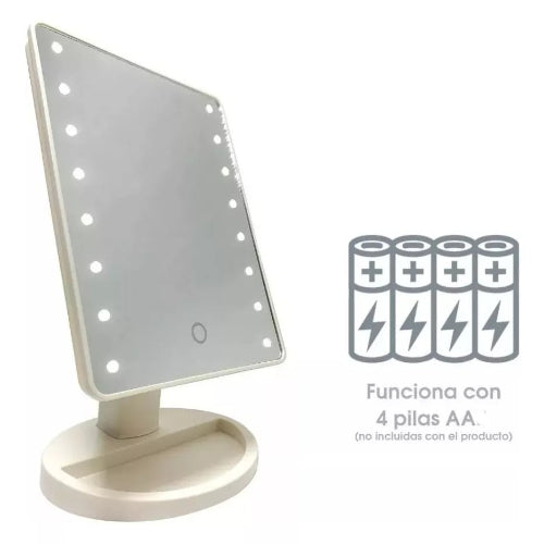 Espejo Para Maquillaje Luz Led