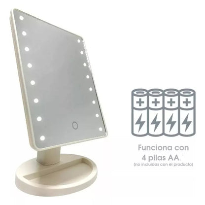 Espejo Para Maquillaje Luz Led