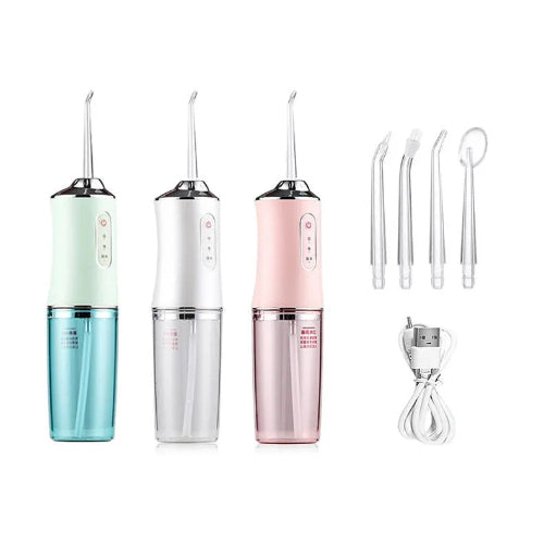Irrigador Bucal Portátil Limpieza Dental