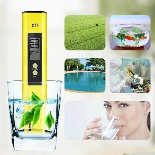 Medidor Digital De Ph Auto calibre PHmetro 3 Puntos