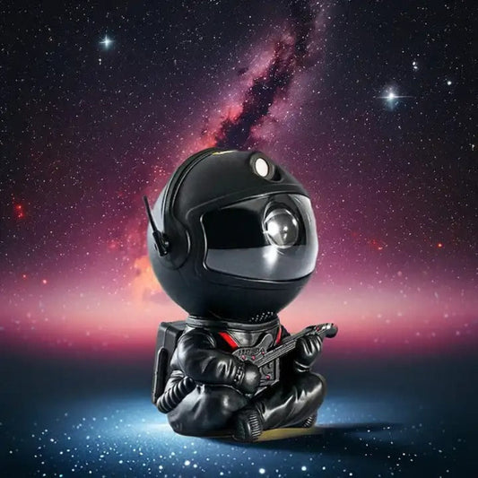 Astronauta Sentado Proyector De Nebulosas