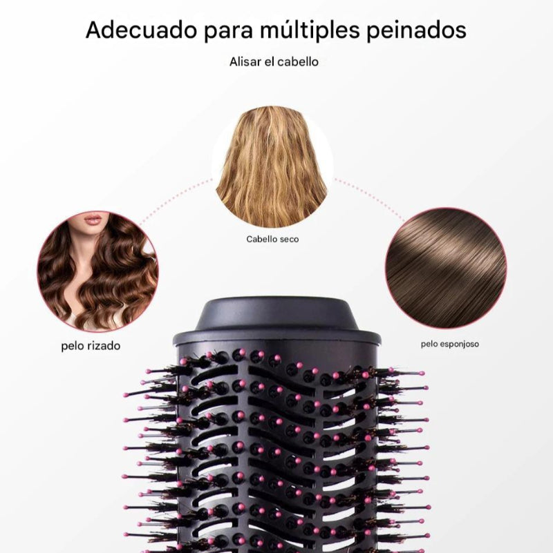 Cepillo Electrico Secador De Pelo Voluminizador 3 En 1