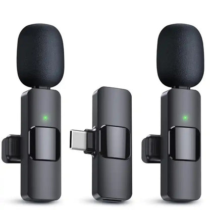 Micrófono Corbatero Inalámbrico X2 USB Tipo C Android
