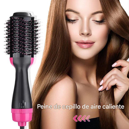Cepillo Electrico Secador De Pelo Voluminizador 3 En 1
