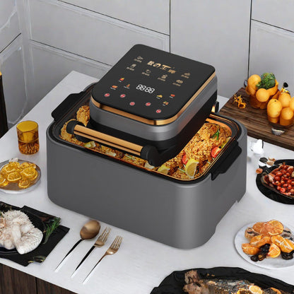 Freidora De Aire Eléctrica Digital 12 Litros Airfryer 1400w