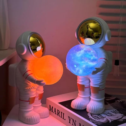 Lámpara Astronauta con Bluetooth y Luz LED