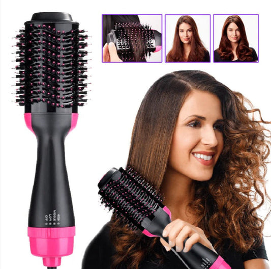 Cepillo Electrico Secador De Pelo Voluminizador 3 En 1