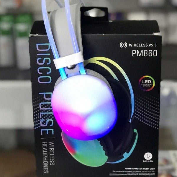 Auricular Vincha Bluetooth Disco Pulse PM860